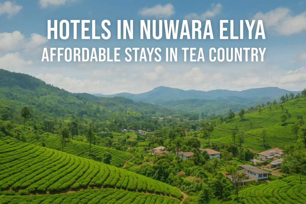 Hotels in Nuwara Eliya – Affordable stays surrounded by tea plantations and cool climate in Sri Lanka’s hill country