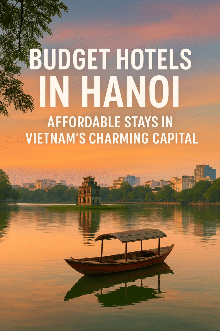 Budget hotels in Hanoi – affordable stays in Vietnam’s Old Quarter and near Hoan Kiem Lake