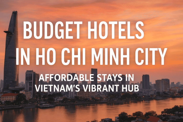 Discover the best budget hotels in Ho Chi Minh City for 2025. Enjoy affordable stays in Vietnam’s vibrant hub with comfort, convenience, and great value
