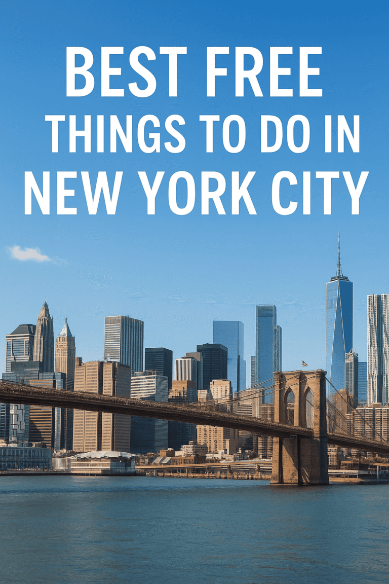 Traveler learning how to save money on New York City