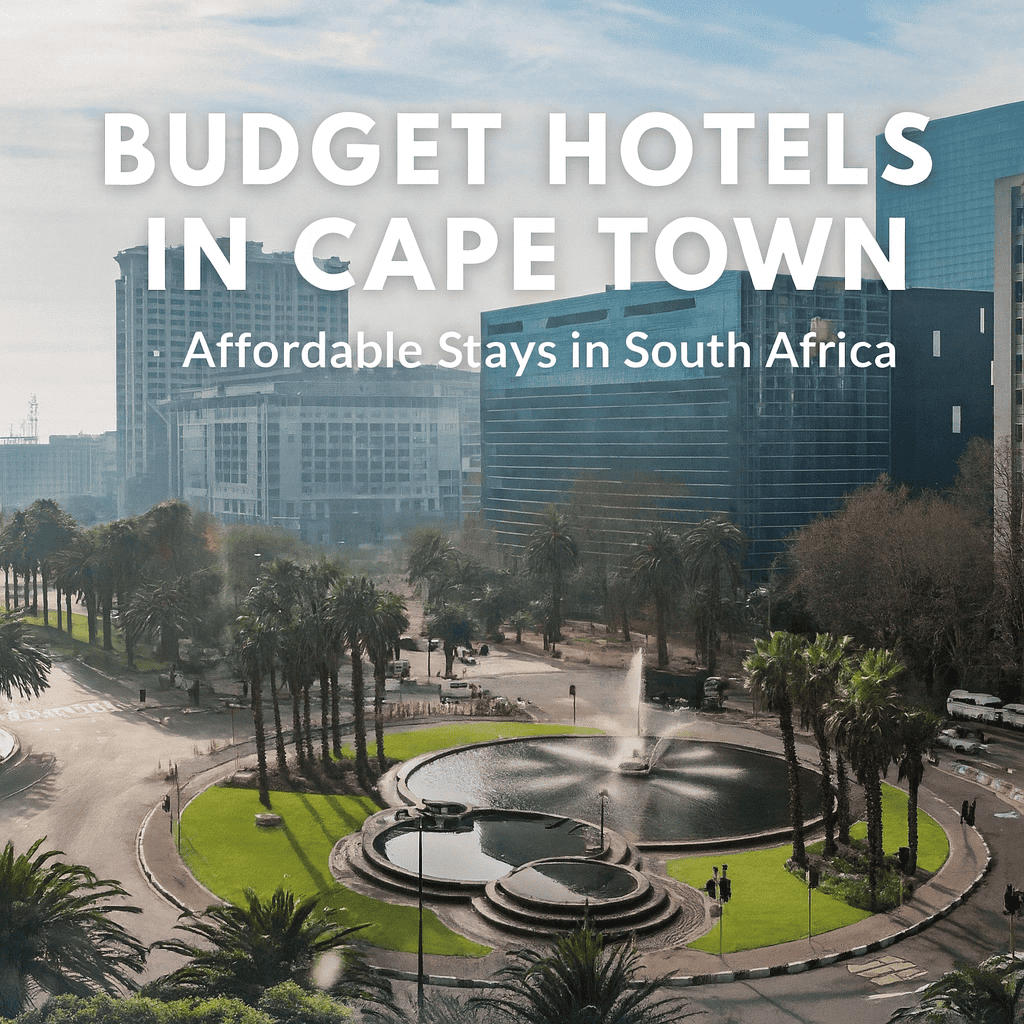 Budget hotels in Cape Town, South Africa near beaches and city attractions