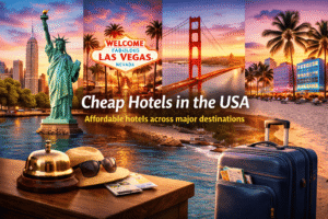 Cheap hotels in the USA across popular destinations